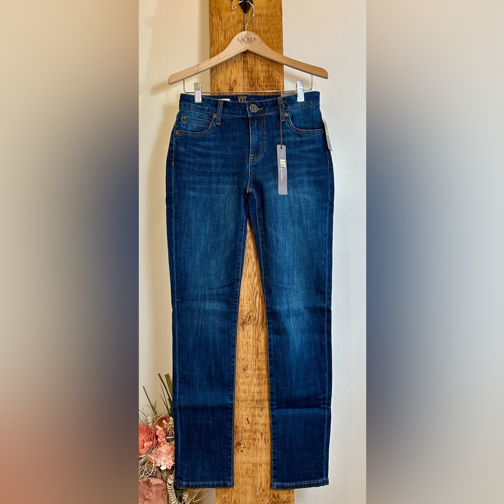 Kut from the Kloth Indigo Boyfriend Jeans